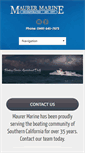 Mobile Screenshot of maurermarine.com